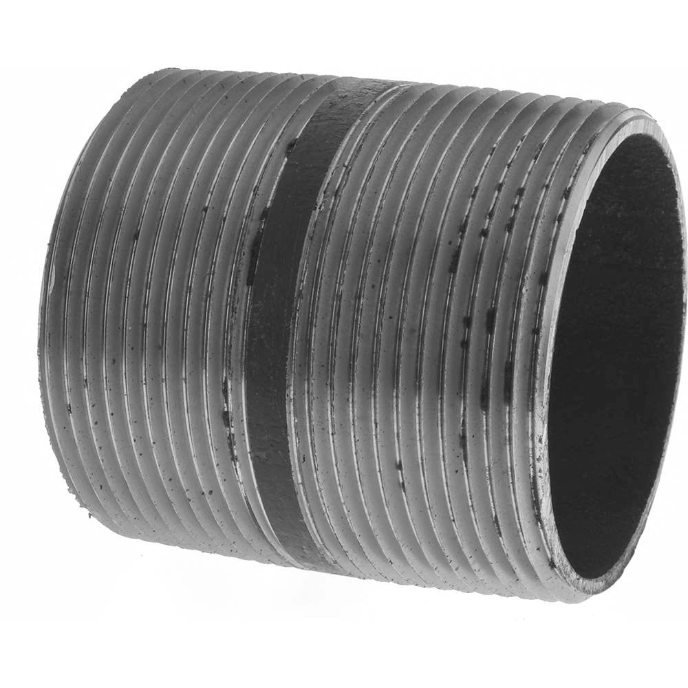 Black Pipe Nipple: 2-1/2