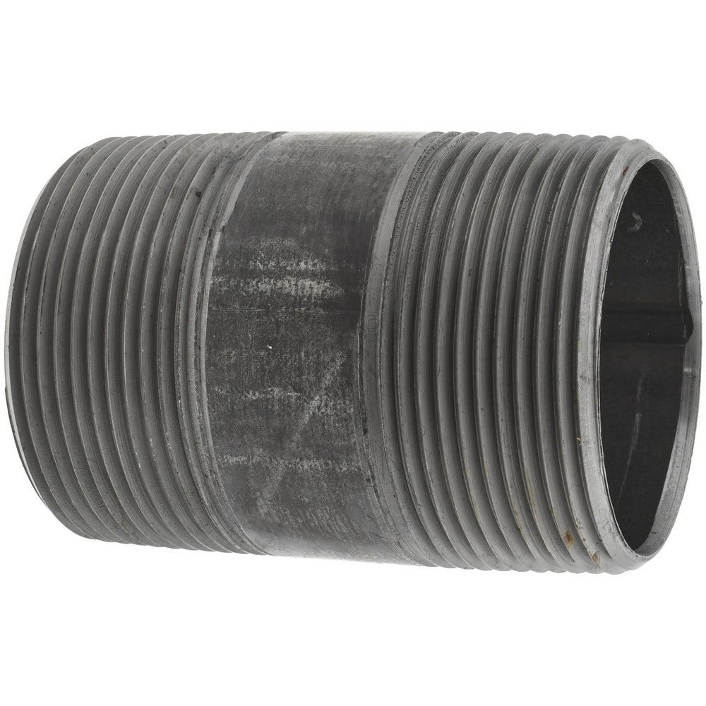 Black Pipe Nipple: 2-1/2