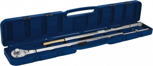 Micrometer Type Ratchet Head Torque Wrench: Foot Pound
