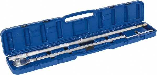 Micrometer Type Ratchet Head Torque Wrench: Foot Pound