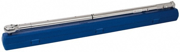 Micrometer Type Ratchet Head Torque Wrench: Foot Pound
