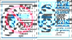 Security & Admittance Sign: Rectangle, 