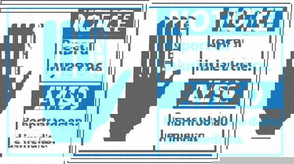 Inspecting, Testing & Data Sign: Rectang