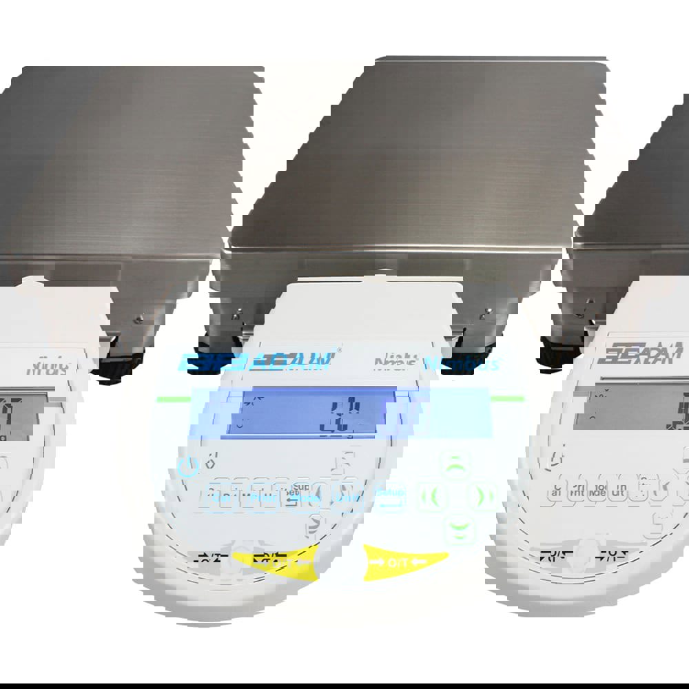 Balance Scale: 16000 g Capacity, Digital LCD Display, External Calibration