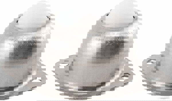 Ball Transfer: 25.4 mm Ball Dia, Nylon, Oval Base