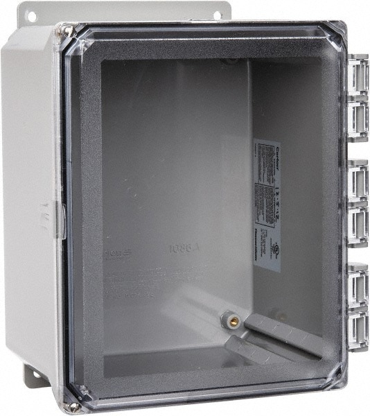 Standard Electrical Enclosure: Polycarbonate, NEMA 1, 12, 2, 3, 3S, 3SX, 3X, 4 & 4X