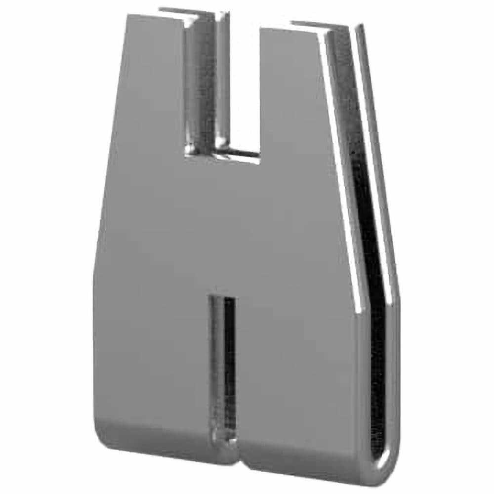 CNC Storage Accessories; For Use With: CNC Storage Carts, CNC Tools ; Additional Information: Cart Shelf Clip ; Color: Dark Gray ; Description: Tool Cart Shelf Clip for Adjustable Internal Shelf ; Type: Adjustable Shelf Clip