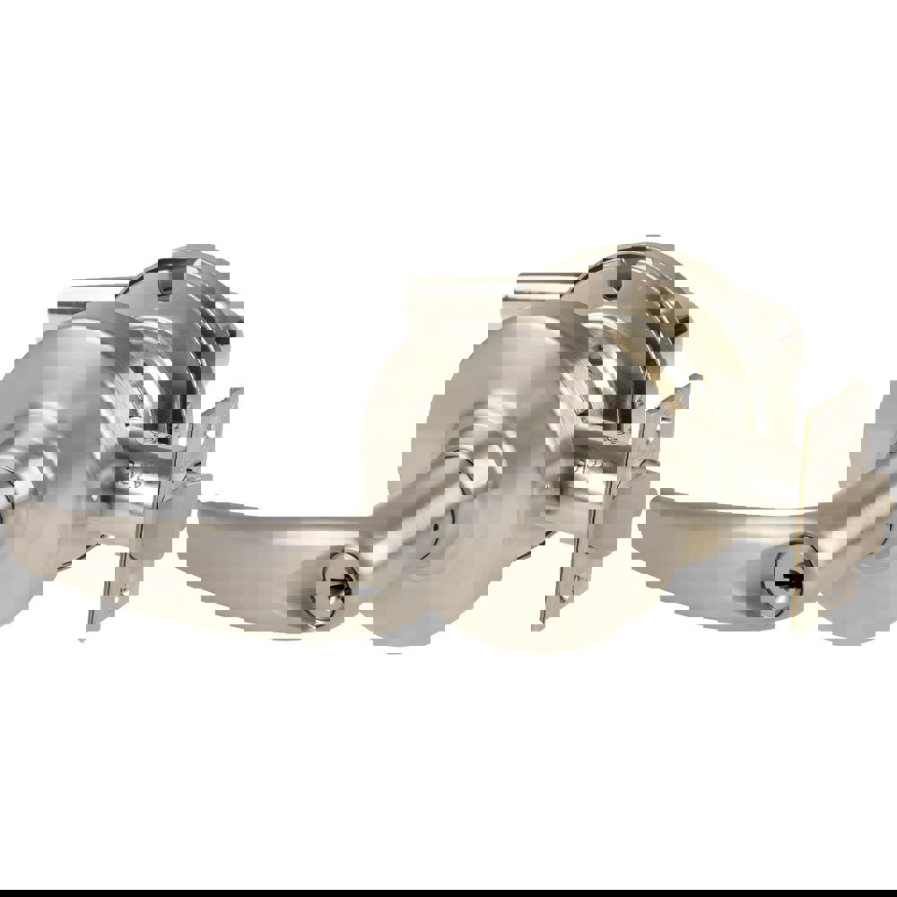 Lever Locksets; Lockset Type: Entrance ; Key Type: Keyed Different ; Back Set: 2-3/4 (Inch); Cylinder Type: Conventional ; Material: Metal ; Door Thickness: 1-5/8 - 2-1/8