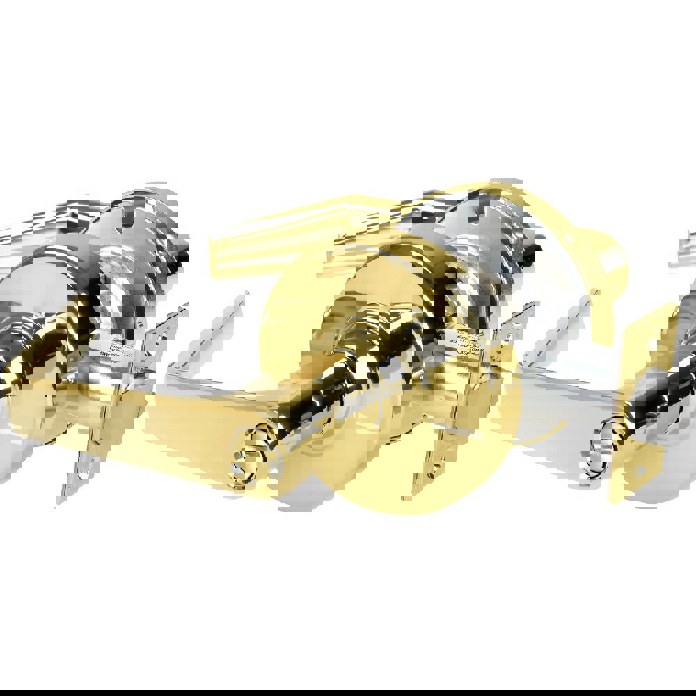 Lever Locksets; Lockset Type: Classroom ; Key Type: Keyed Different ; Back Set: 2-3/4 (Inch); Cylinder Type: Less Core ; Material: Metal ; Door Thickness: 1-5/8 - 2-1/8