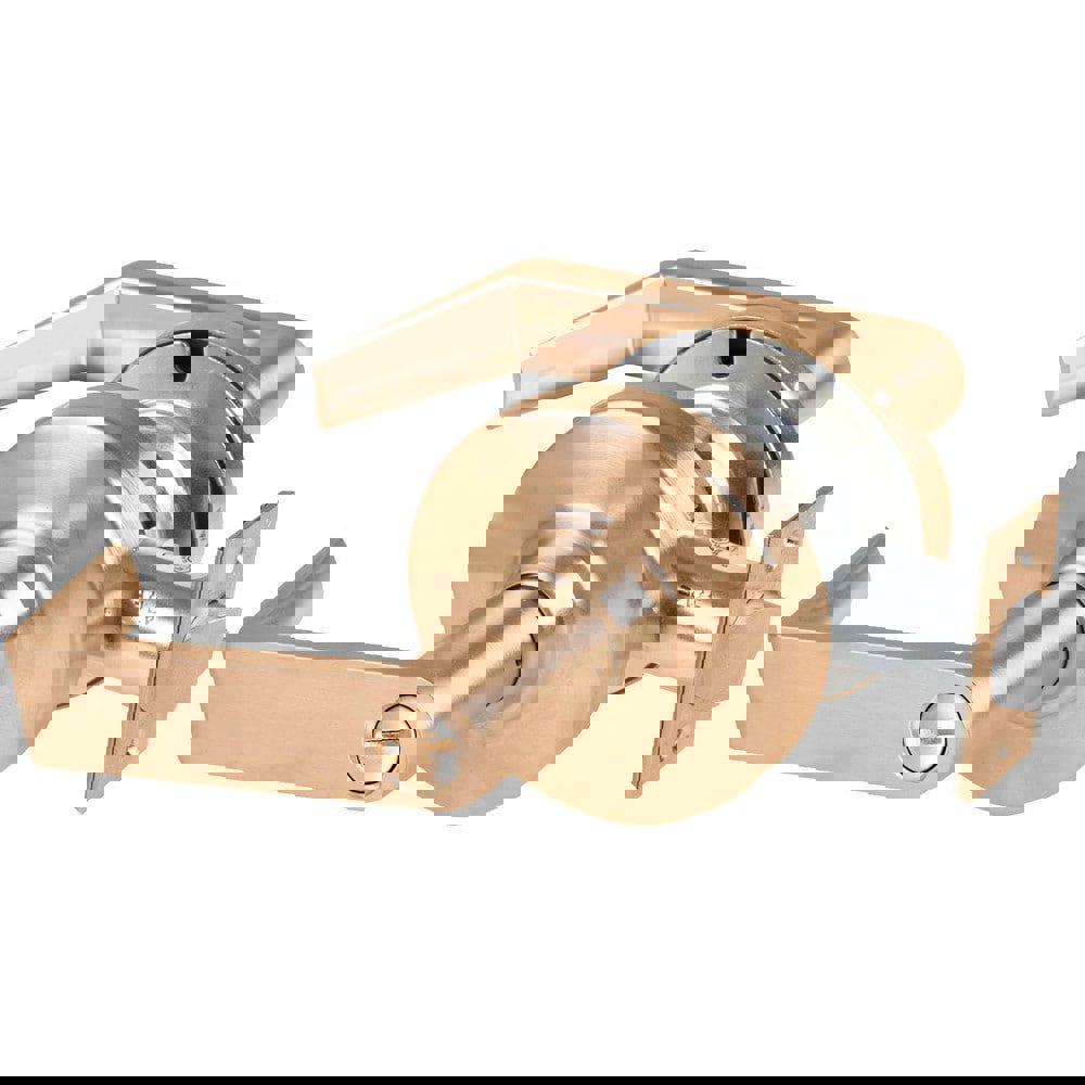 Lever Locksets; Lockset Type: Storeroom ; Key Type: Keyed Different ; Back Set: 2-3/4 (Inch); Cylinder Type: Conventional ; Material: Metal ; Door Thickness: 1-5/8 - 2-1/8