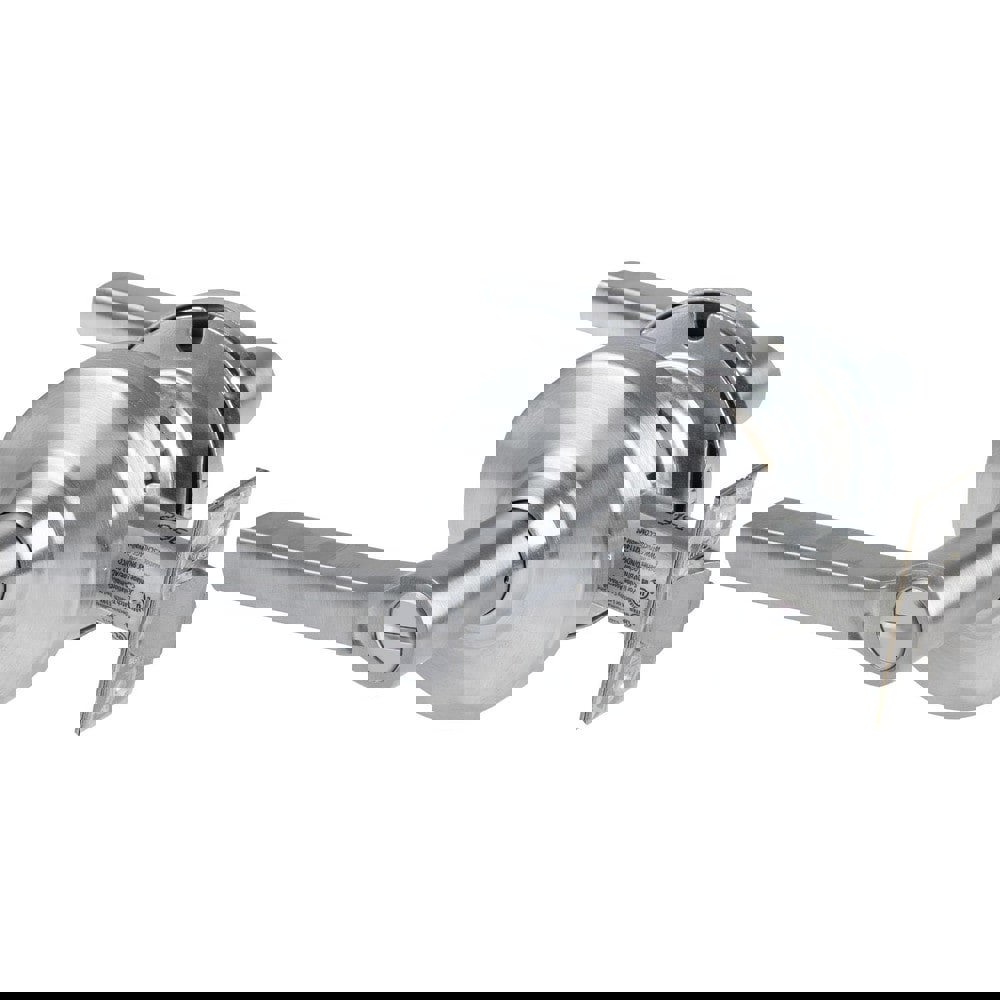 Lever Locksets; Lockset Type: Storeroom ; Key Type: Keyed Different ; Back Set: 2-3/4 (Inch); Cylinder Type: Conventional ; Material: Metal ; Door Thickness: 1-5/8 - 2-1/8