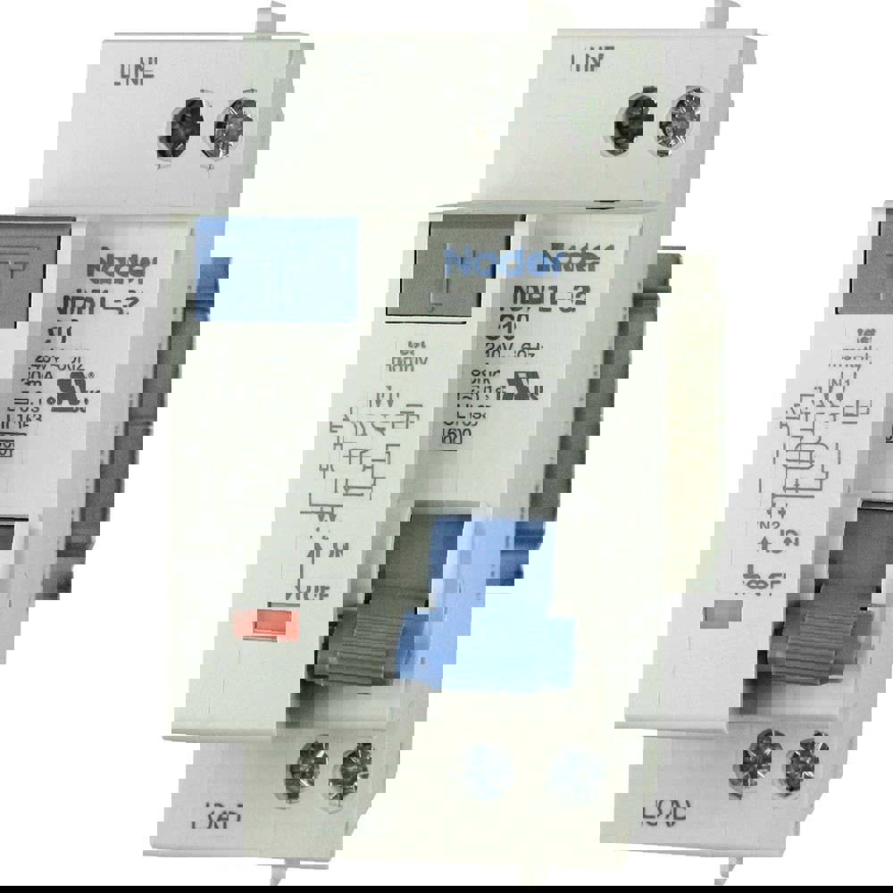 Circuit Breakers; Circuit Breaker Type: Ground Fault Circuit Breaker; Milliamperage (mA): 10; Number of Poles: 1; Breaking Capacity: 4.5kA @230/240VAC; Tripping Mechanism: Thermal-Magnetic; Terminal Connection Type: Screw; Mounting Type: DIN Rail; Voltage