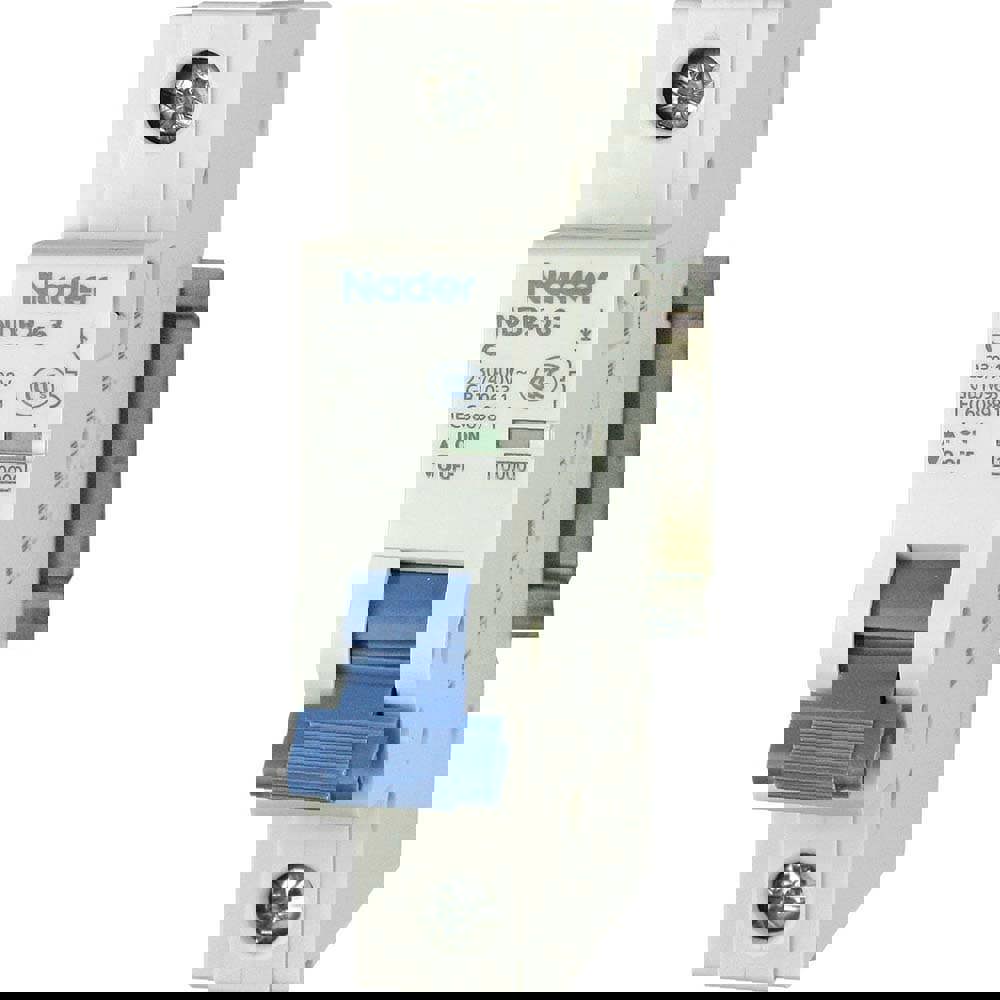 Circuit Breakers; Circuit Breaker Type: Miniature Circuit Breaker; Milliamperage (mA): 20; Number of Poles: 1; Breaking Capacity: 7.5 kA @ 230/240 VAC; 5 kA @ 277 VAC; Tripping Mechanism: Thermal-Magnetic; Terminal Connection Type: Screw; Mounting Type: D