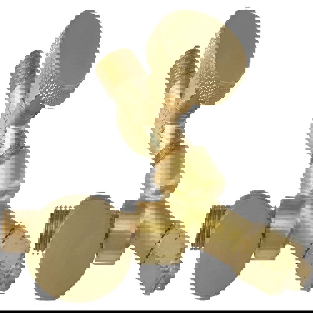 Y Manifold with Shutoff Valves