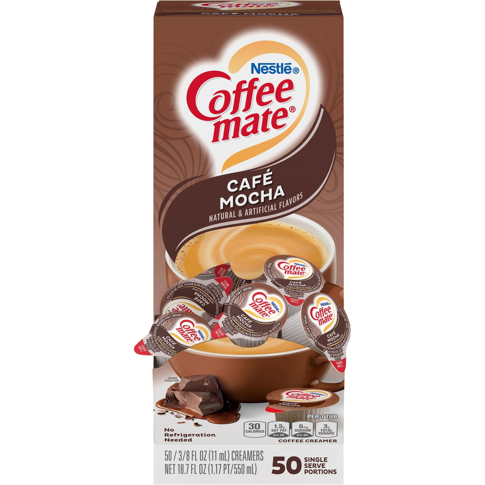 Coffee, Tea & Accessories; Creamer Type: Liquid ; Container Size: 0.38oz ; Container Type: Mini Cups ; UNSPSC Code: 0050201714