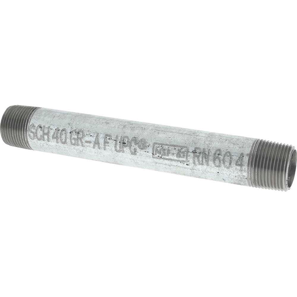 Galvanized Pipe Nipple: 3/4