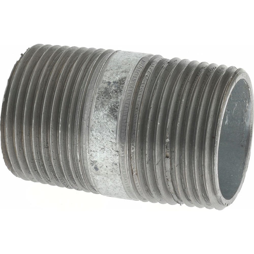 Galvanized Pipe Nipple: 1
