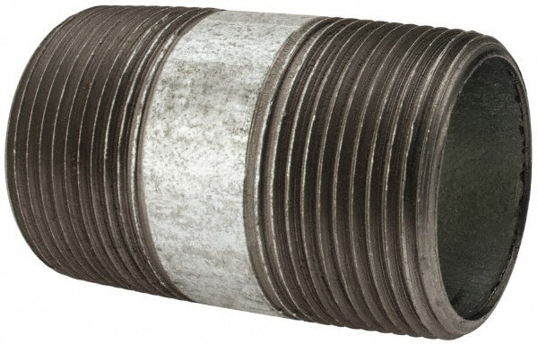 Galvanized Pipe Nipple: 1-1/4