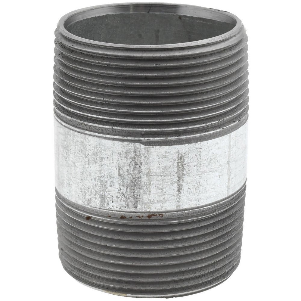 Galvanized Pipe Nipple: 1-1/2
