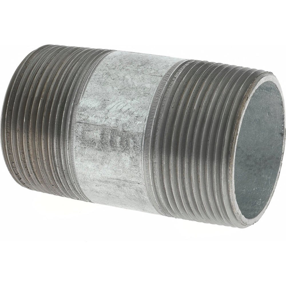 Galvanized Pipe Nipple: 1-1/2