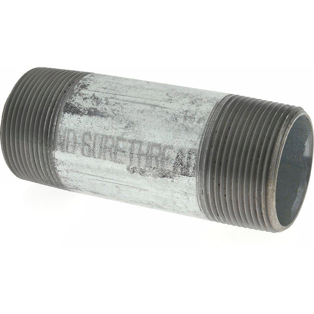 Galvanized Pipe Nipple: 1-1/2