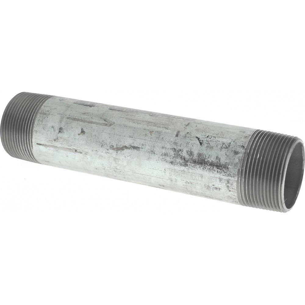 Galvanized Pipe Nipple: 1-1/2