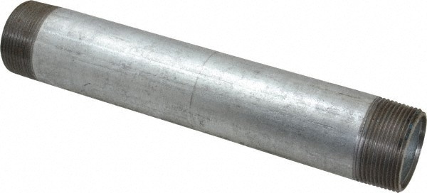 Galvanized Pipe Nipple: 1-1/2