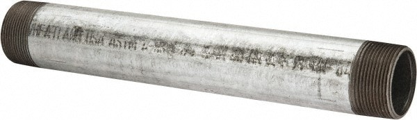 Galvanized Pipe Nipple: 1-1/2