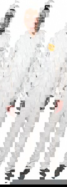 Non-Disposable Rain & Chemical-Resistant Coverall: Film Laminate