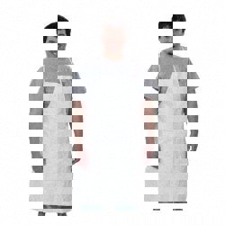 Disposable Bib Apron: White