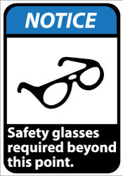 Accident Prevention Sign: Rectangle, 