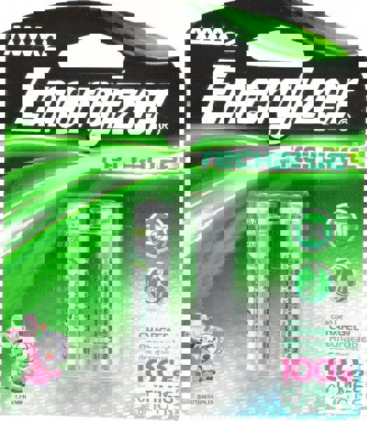 Standard Battery: Size AAA, NiMH