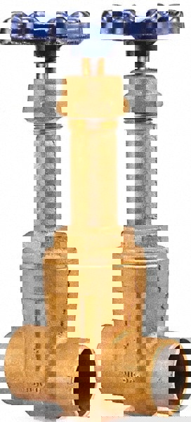 Gate Valve: Rising Stem, Soldered, Bronze