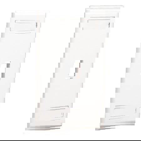 NK 1PORT SINGLE GANG FLUSH MNT FACEPLATE