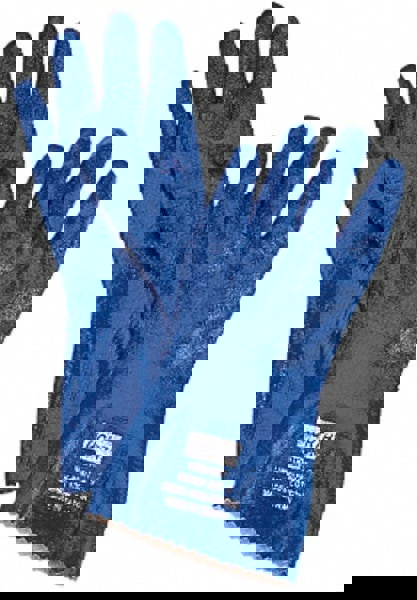 Chemical Resistant Gloves: Large, Nitrile, Supported