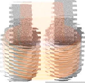 LF 1-1/2 BRS CORED PLUG