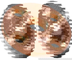 LF 2-1/2 BRS 150# THRD COMP FLG