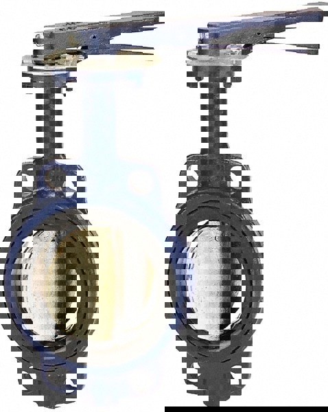 Manual Wafer Butterfly Valve: 2-1/2