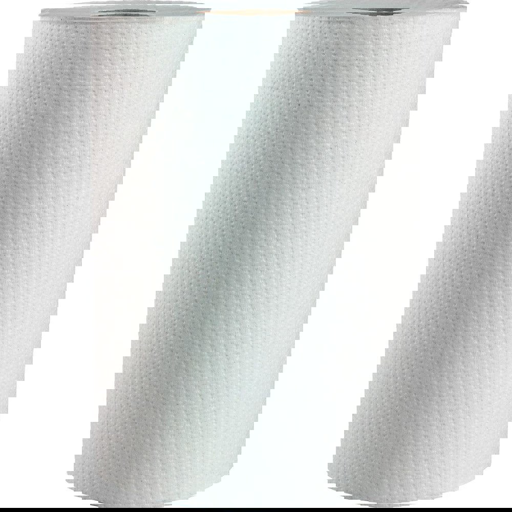 Paper Towels; Form: Hard Roll ; Container Type: Roll ; Recycled Fiber: Yes ; Color: White ; Roll per Case: 12 ; Fits Dispenser: Standard Roll Towel Dispensers