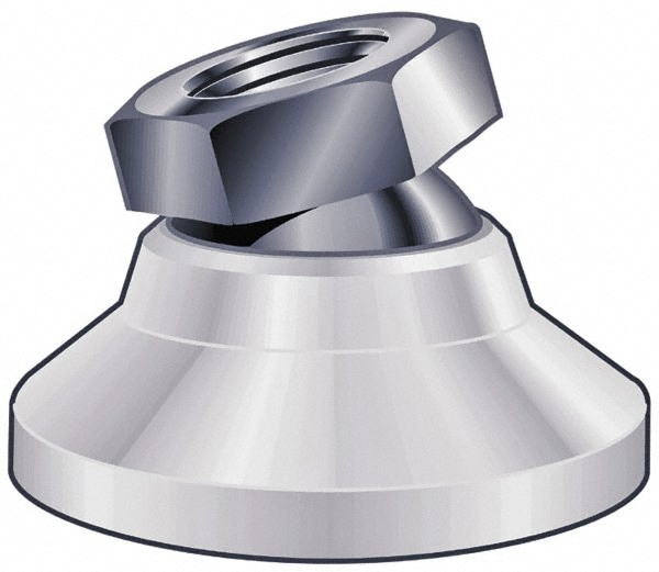 Tapped Pivotal Leveling Mount: #10-32 Thread