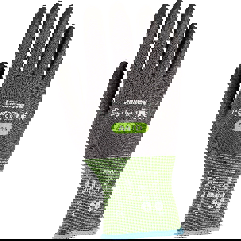 Cut & Puncture Resistant Gloves; Style: Coated; Knit; Mechanic's ; Coating Material: Polyurathane ; Coating Coverage: Palm & Fingertips ; Glove Type: Cut, Puncture & Abrasion-Resistant ; ANSI/ISEA Cut Resistance Level: A4