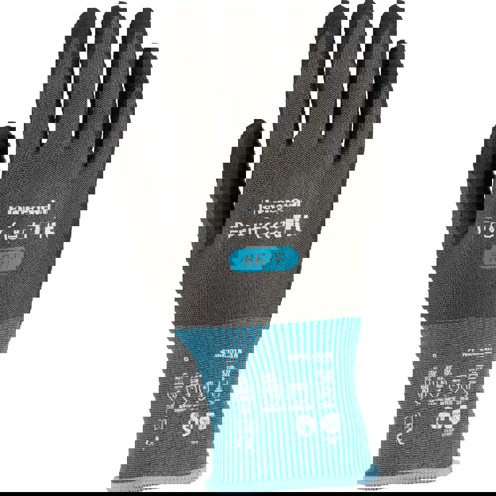 Cut & Puncture Resistant Gloves; Style: Coated; Knit; Mechanic's ; Coating Material: Polyurathane ; Coating Coverage: Palm & Fingertips ; Glove Type: Cut, Puncture & Abrasion-Resistant ; ANSI/ISEA Cut Resistance Level: A6