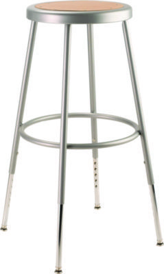 STOOL,25-33IN ADJ GY,WDG