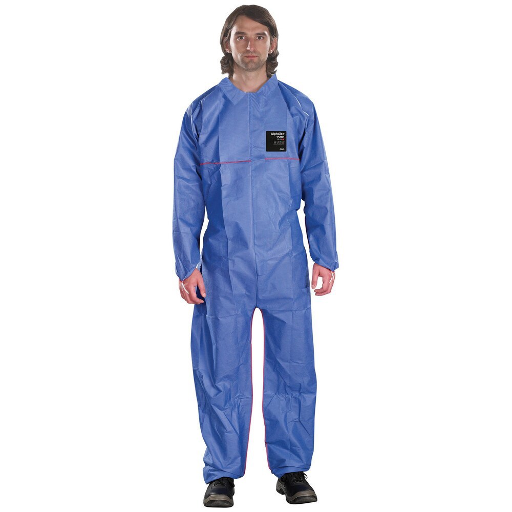 Size 2XL SMS Flame Resistant/Retardant Chemical Resistant General Purpose Coveralls