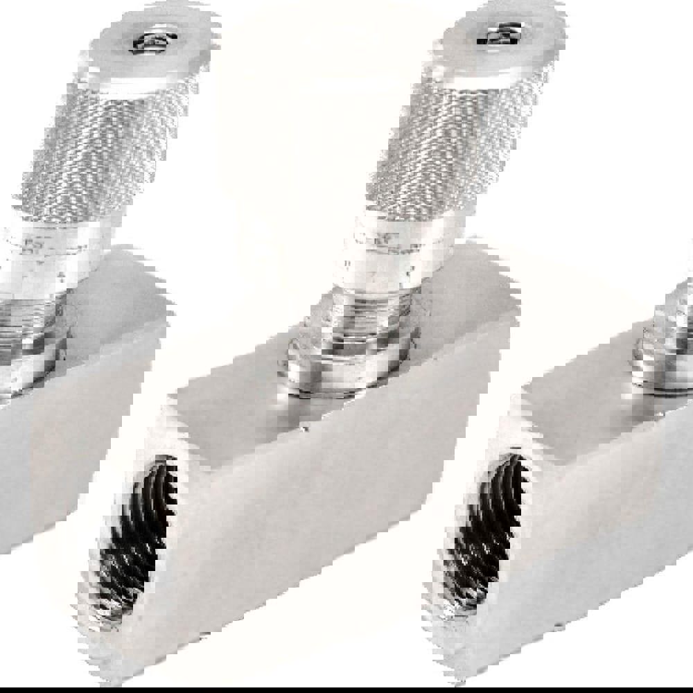 Needle Valve: Straight, 1