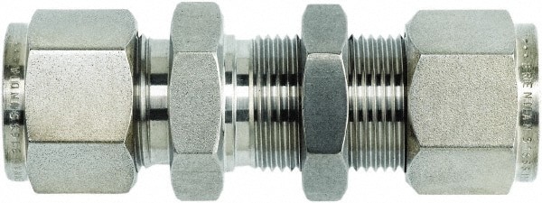 Compression Tube Bulkhead Union: 1/2
