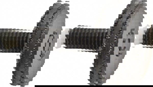 Steel Thumb Screw: 5/16-18, Knurled Head