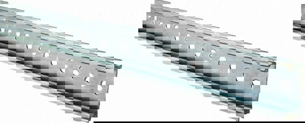 2m Long x 0.6 Inch Wide x 1-1/2 Inch High x Steel DIN Rail