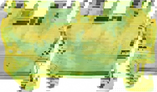 1 Pole, 1,000 Volt, -40 to 266&deg;F, DIN Rail Mount, Polyamide Grounding Terminal Block