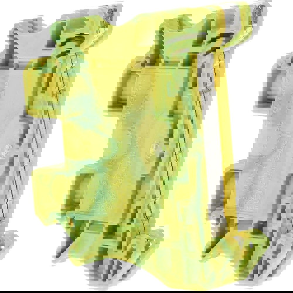1 Pole, 1,000 Volt, 76 Amp, -40 to 266&deg;F, DIN Rail Mount, Polyamide Grounding Terminal Block
